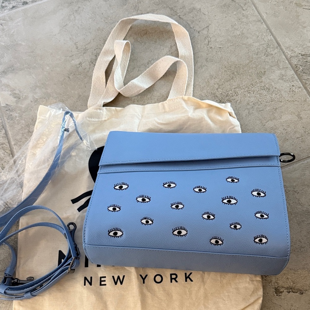 Min and Mon Anastasio medium blue brand new